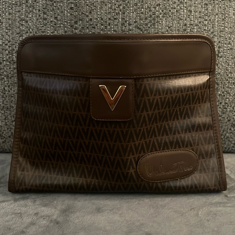 Mario Valentino Vintage Clutch or Make up pouch